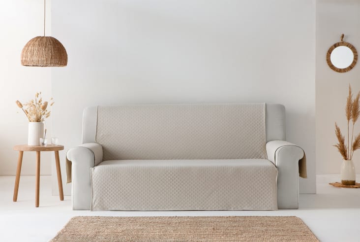Eysa Oriente Copridivano Universale Con Lacci | Lunghezza 240 Cm | Chaise Longue Destra C/00 - 2