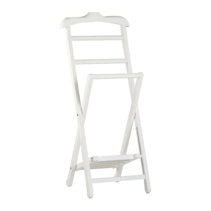 Servomuto In Legno Mogano Con 2 Cassetti - Appendiabiti Elegante 45x45x125cm - Foto 8