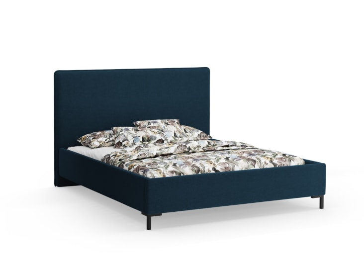 Copriletto In Ciniglia Blu - Runner Decorativo Per Letto, Morbido E Traspirante, Per Casa E Hotel - Foto 12