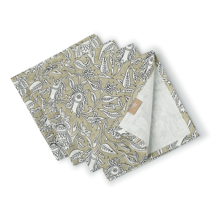 Tovaglioli Di Cotone Stampati A Mano DIYANAIMPEX - 10 Pezzi 45x45 Cm, Design Unici, Assortiti - Foto 7