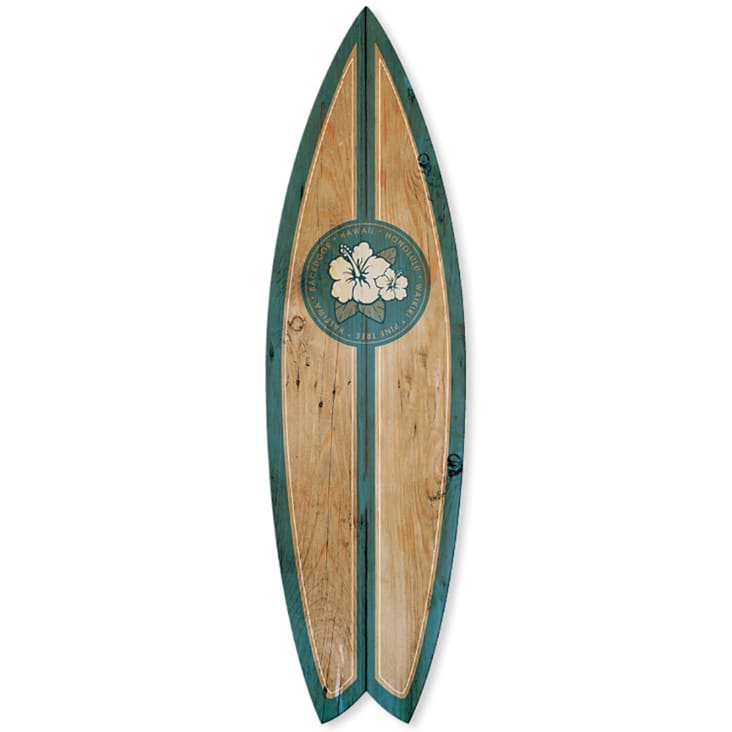 Planche de surf pour la décoration murale - déco originale