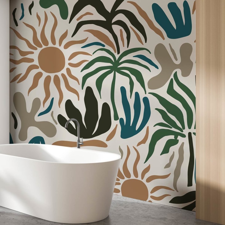 Tapete Pflanzen in der Sonne 260x270cm Maisons du Monde