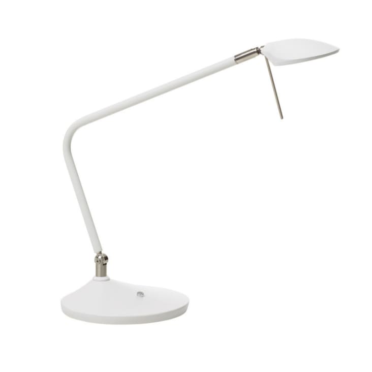 Lampe de bureau Blanche Double Éclairage | Luminaire lucciano