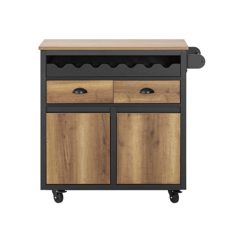 Carrello Pieghevole 3 Livelli Con Ruote – 45x23x72 Cm, Portata 30 Kg, Per Cucina, Bagno, Soggiorno E Giardino