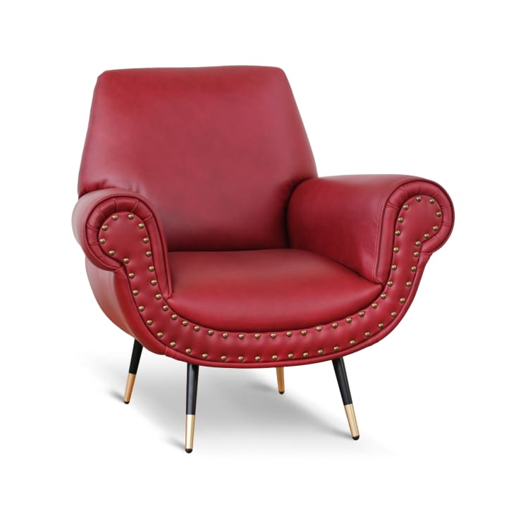 Vintage Sedia Poltrona Pelle Vera Pelle Vintage Poltrone In Pelle