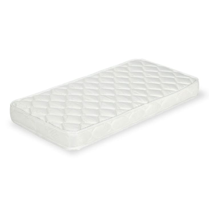 Matelas bébé mousse blanc 70x130 cm Vanua Maisons du Monde