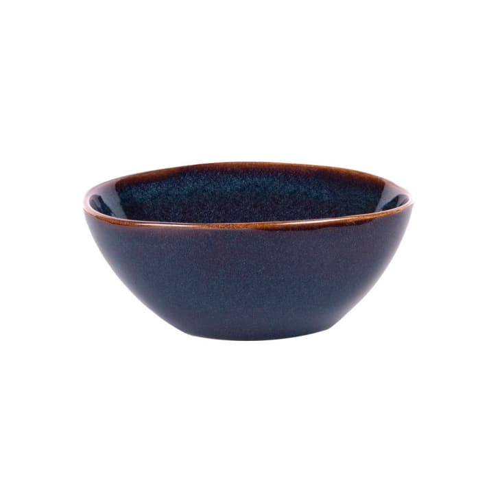 Bol Jumbo En Grès 63cl Bleu - Fait Main - Collection Suivez L'Artiste