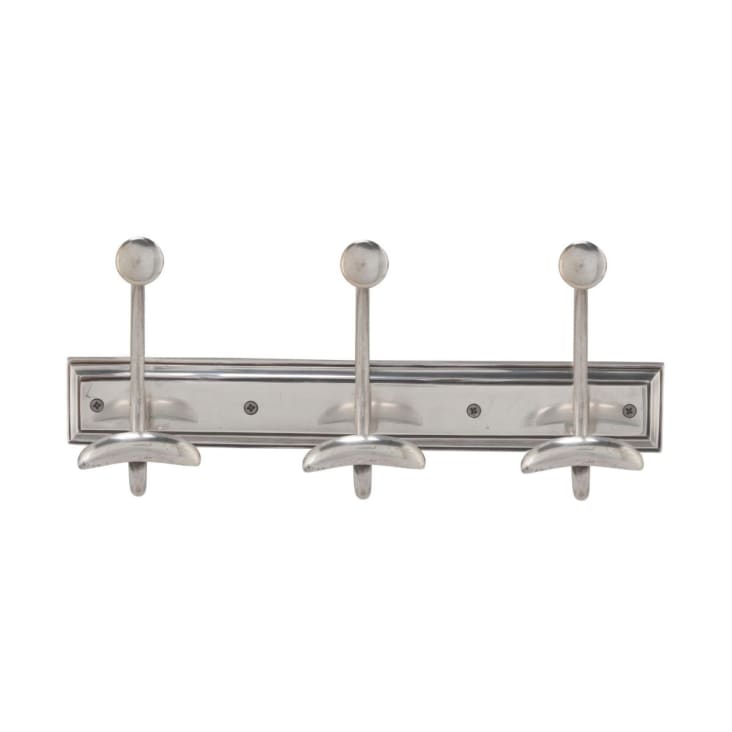 Ganci A Muro In Metallo Argentato - Set Di Appendiabiti Robusti Con Capacità 13,6 Kg Per Vestiti, Asciugamani, Zaini E Borse