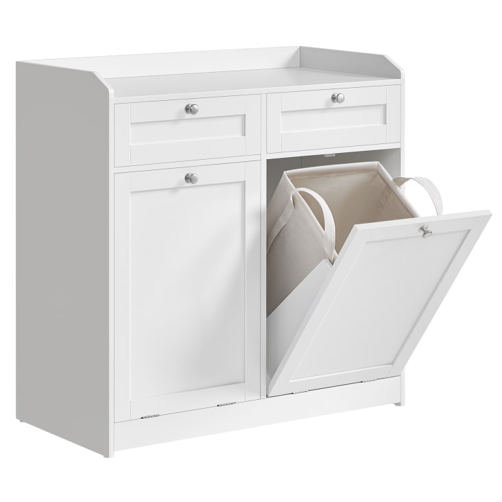 Vasagle – Armoire de salle de bain 60 x 30 x 80 cm – MDF robuste – Dispositif anti-basculement inclus – Étagère réglable en hauteur Vasagle – Armoire de salle de bain 60 x 30 x 80 cm – MDF robuste – Dispositif anti-basculement inclus – Étagère réglable en hauteur