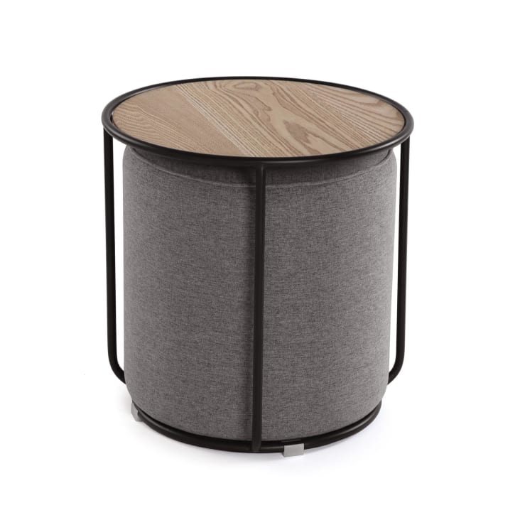 Panier De Rangement Pour Fer à Repasser Corby Brixton - Gris Foncé - Base Résistante à La Chaleur, Double Fermeture - 4