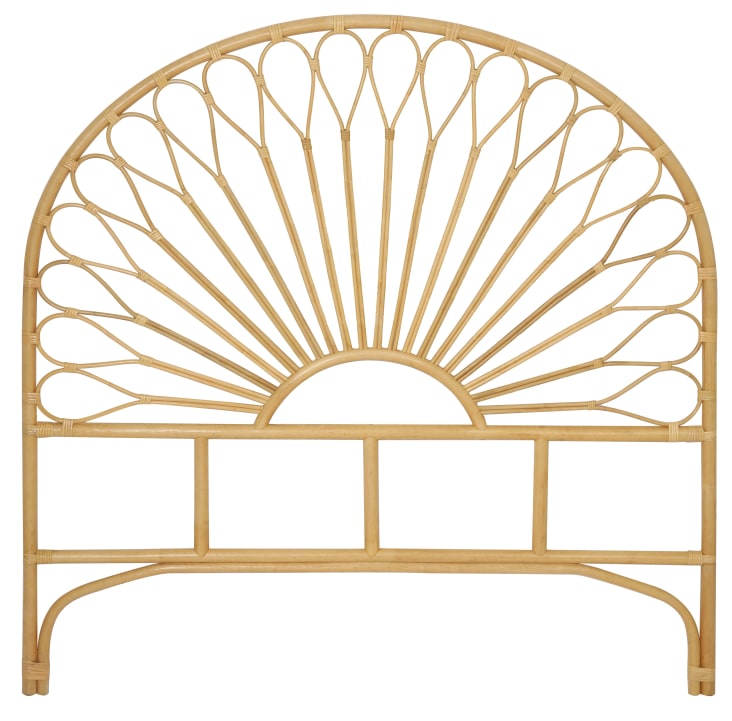 Rattan Kopfteil 140
