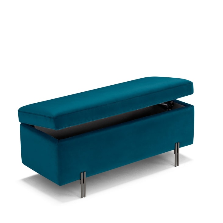 Cuscino Loneta blu petrolio 30 x 60 cm | Leroy Merlin