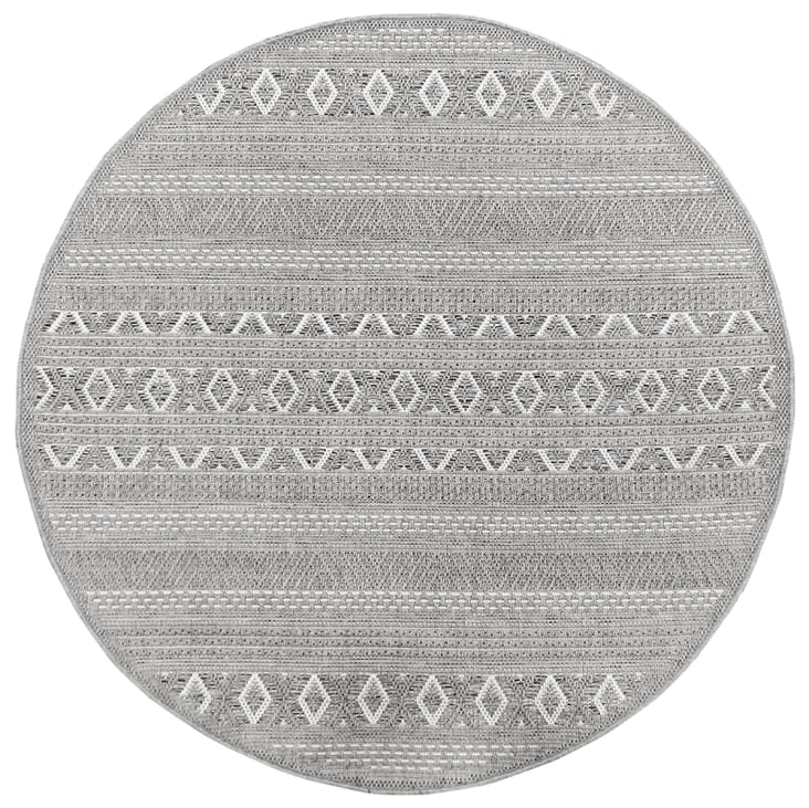 Tavolino Esterno Outsunny Tavolino Da Giardino Rotondo In Metallo Con Piano A Mosaico Colorato - 35,5x53,5 Cm, Resistente Alle Intemperie Tavolino Per Balcone E Patio