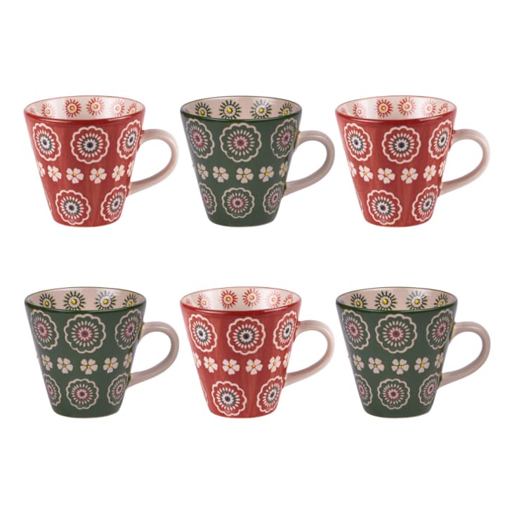 Lot De 6 Coupelles Excelsa Copenhague 31cl - Verre Multicolore - Empilable - Lave-Vaisselle