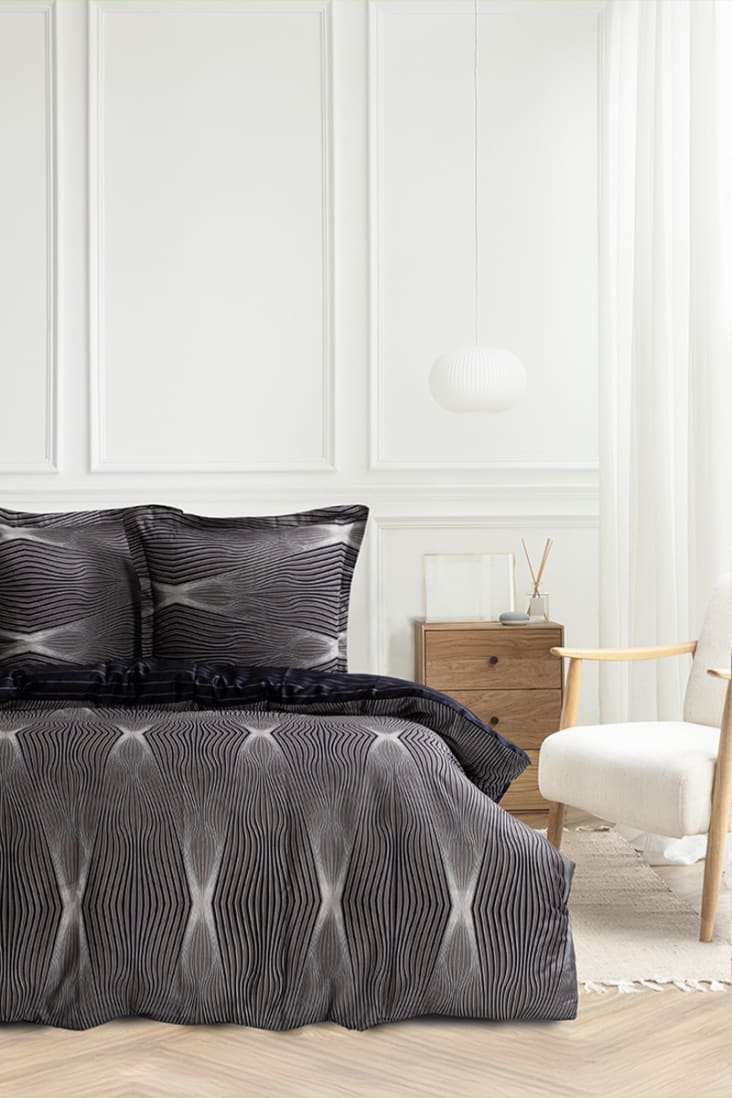 Fabsy Guanciale Letto 2 Pezzi- Set Cuscini Letto In Seersucker Con - Foto 5