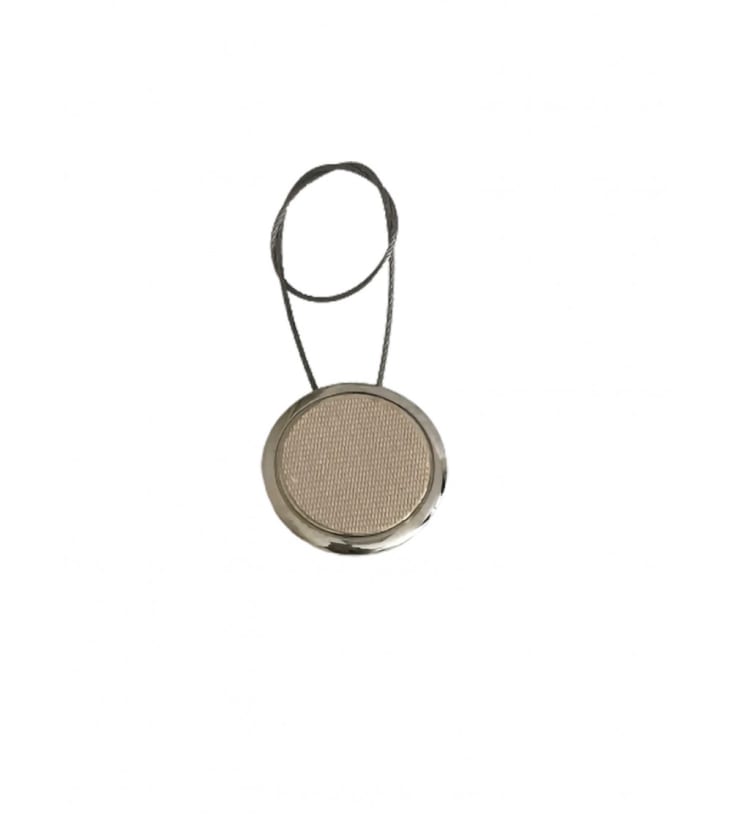 VEGCOO Lot de 6 embrasses magnétiques pratiques pour rideaux – Corde décorative en perles pour la maison, le bureau, la décoration de fenêtre d'hôtel, jolies et tendance (blanc