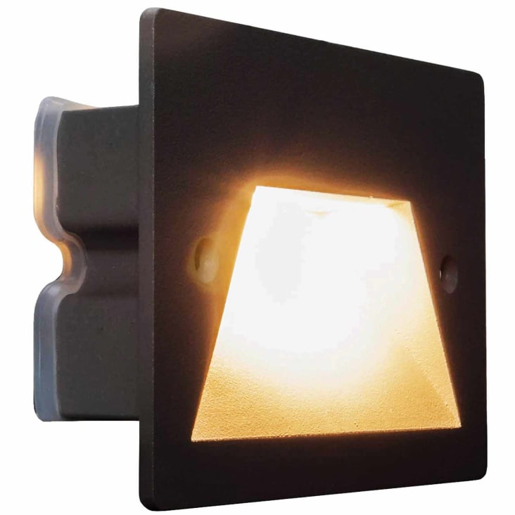 Intro Segnapasso Per 503 1 Luce Grigio Antracite Ip65 Led Integrato 2w Cct - Foto 2