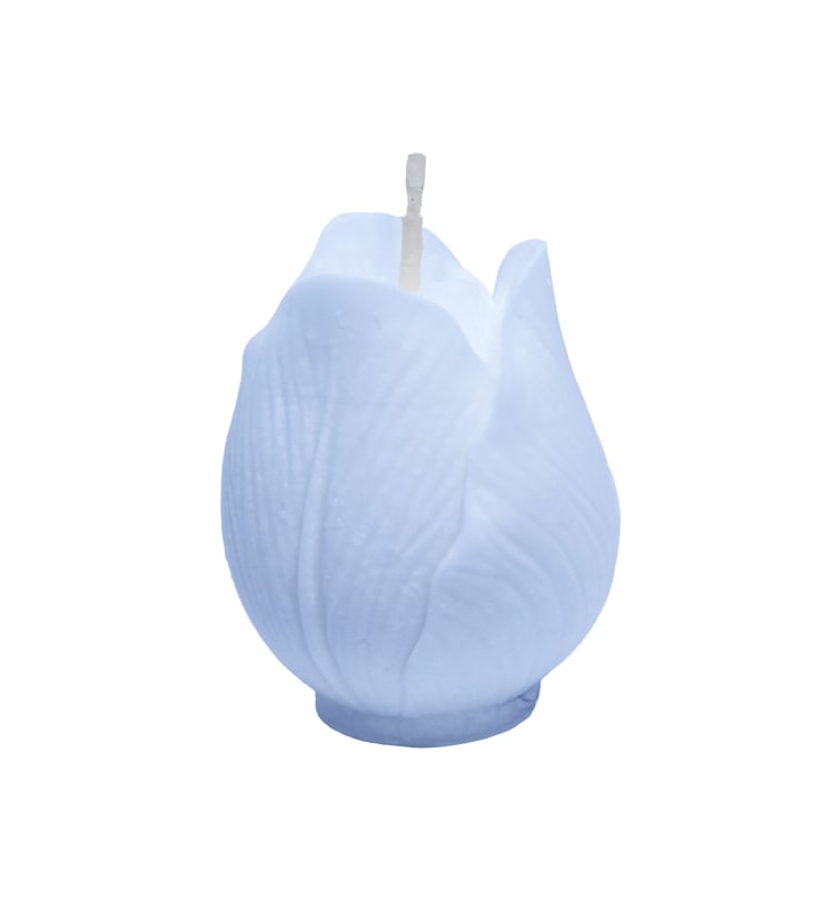 Set decorativo di candele in cera d'api « Conigli con cavolo e carote