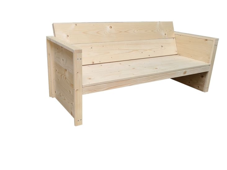 Gartenbank aus Bausatz zum Selbermachen 152Lx63x72cm Ameland Maisons