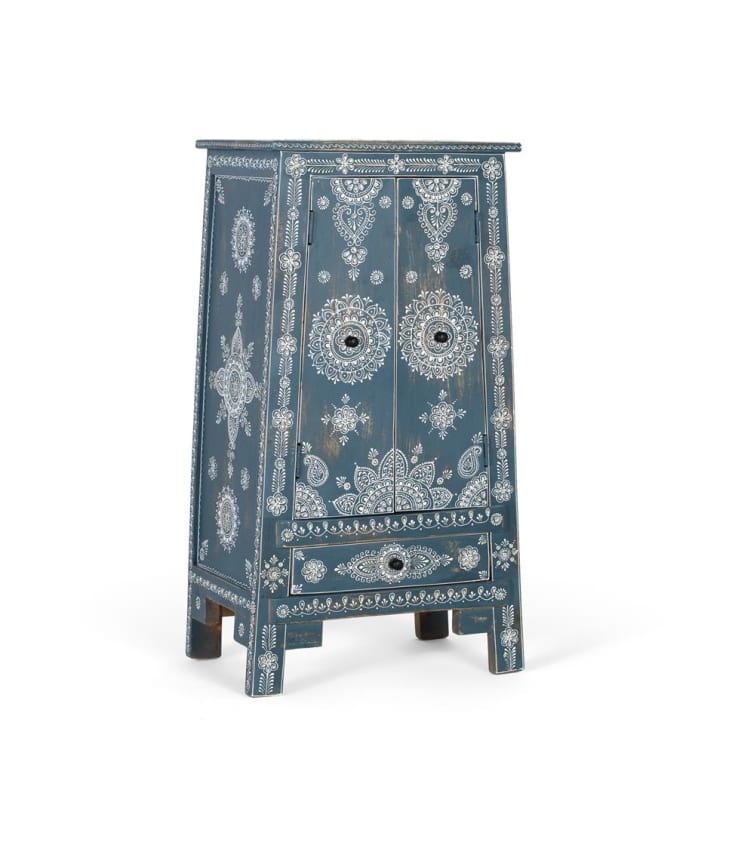 Credenza In Legno Massello Di Mango Curvo A Mano Design Intagliato Design Marocc