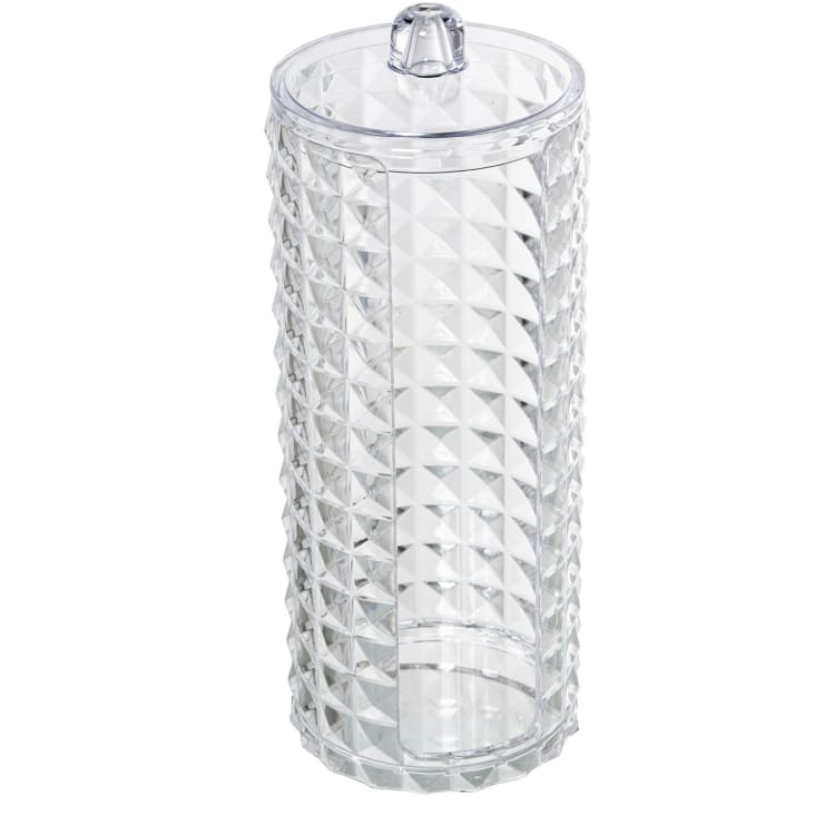 Distributeur De Cotons-tiges En Acrylique Transparent, Boîte