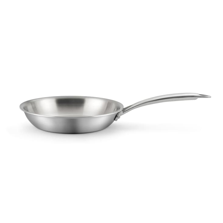 Poêle Lagostina Esperta Triply 24 cm Inox Antiadhésive Titanium Tous Feux Induction