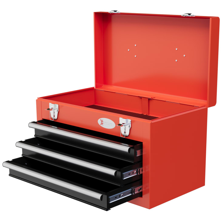 Fuller Scopa Regolabile Con Manico Telescopico In Acciaio – Setole Antimuffa Per Tutte Le Superfici – Colore Rosso - 3