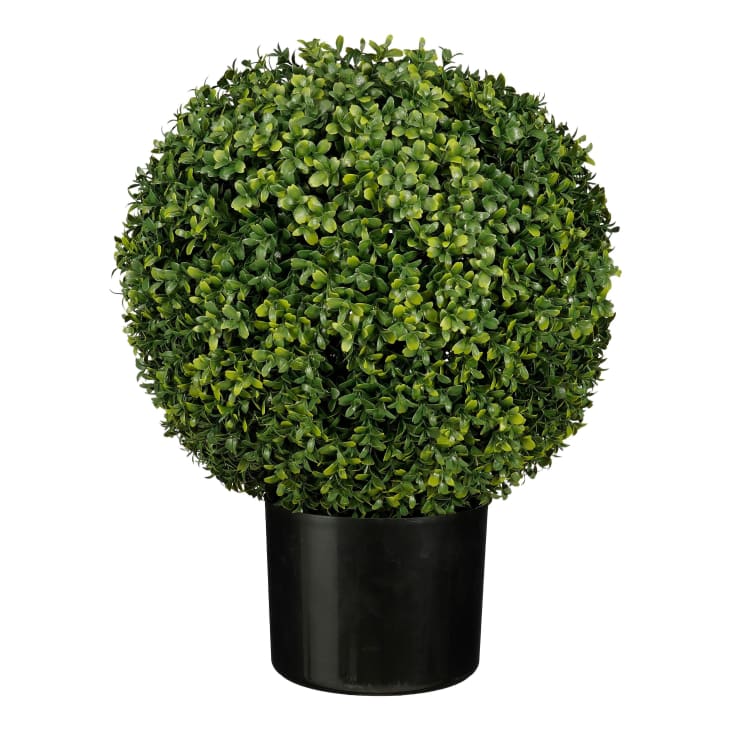 Palla Topiaria Artificiale Viola 30cm - Decorazione Realistica Per Interni Ed Esterni - Foto 4