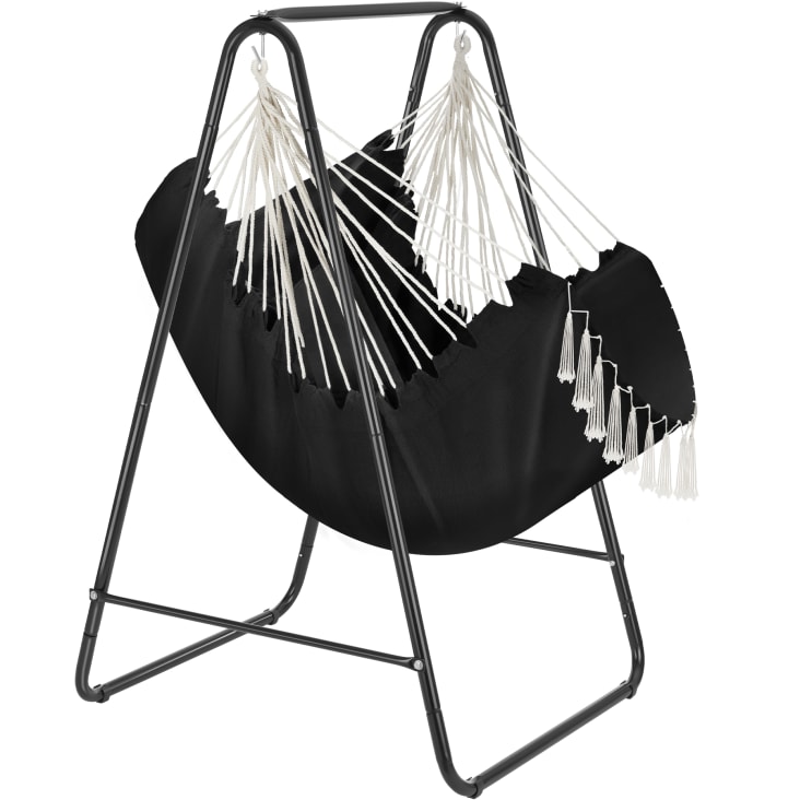 Poltrona Sospesa Doppia Boho - Altalena Per Interni Ed Esterni, Portata 200kg - Foto 5