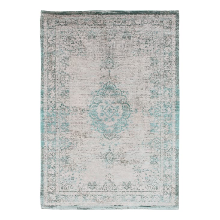 Teppich aus Polyester, 240x340, grau Medallion Maisons du Monde
