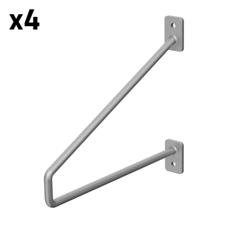 Supporto Mensola Pieghevole Nuzamas - Acciaio Inox 316, Carico 250kg, Per Barche E Camper - Foto 9