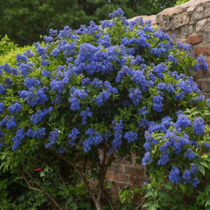 Set di 2 Lillà della California, Ceanothus thyrsiflorus Repens, 60 cm ...