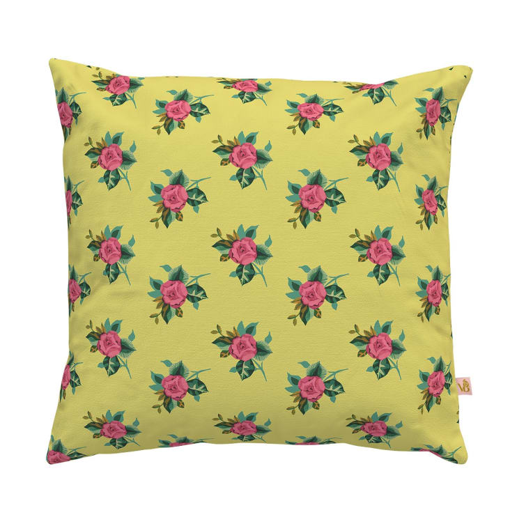 Housses De Coussin Jardin Étanches EHD - 45x45cm Jaune - Intérieur/Extérieur - Microfibre