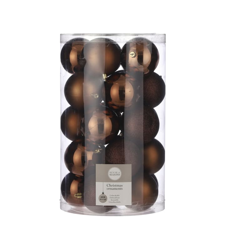 Boules De Noël En Plastique Transparent 80 Mm - À Remplir Soi-même Pour Décorations DIY - Lot De 10 Avec Ouverture Facile