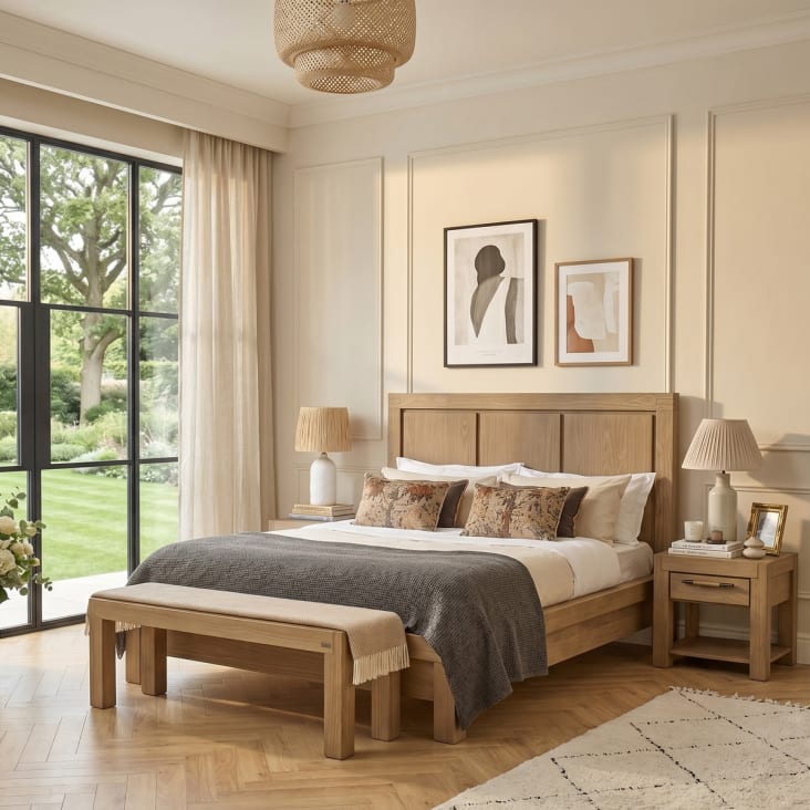 Lit Bois Massif 160x200 Maison Du Mondenull