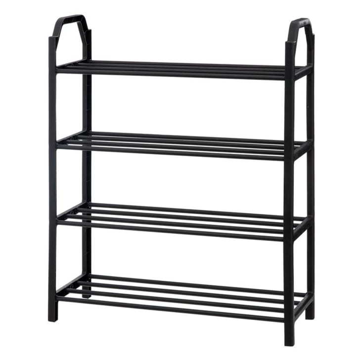 Zapatero de hierro en negro 50x19x64cm Maisons du Monde Zapatero de hierro en negro 50x19x64cm Maisons du Monde