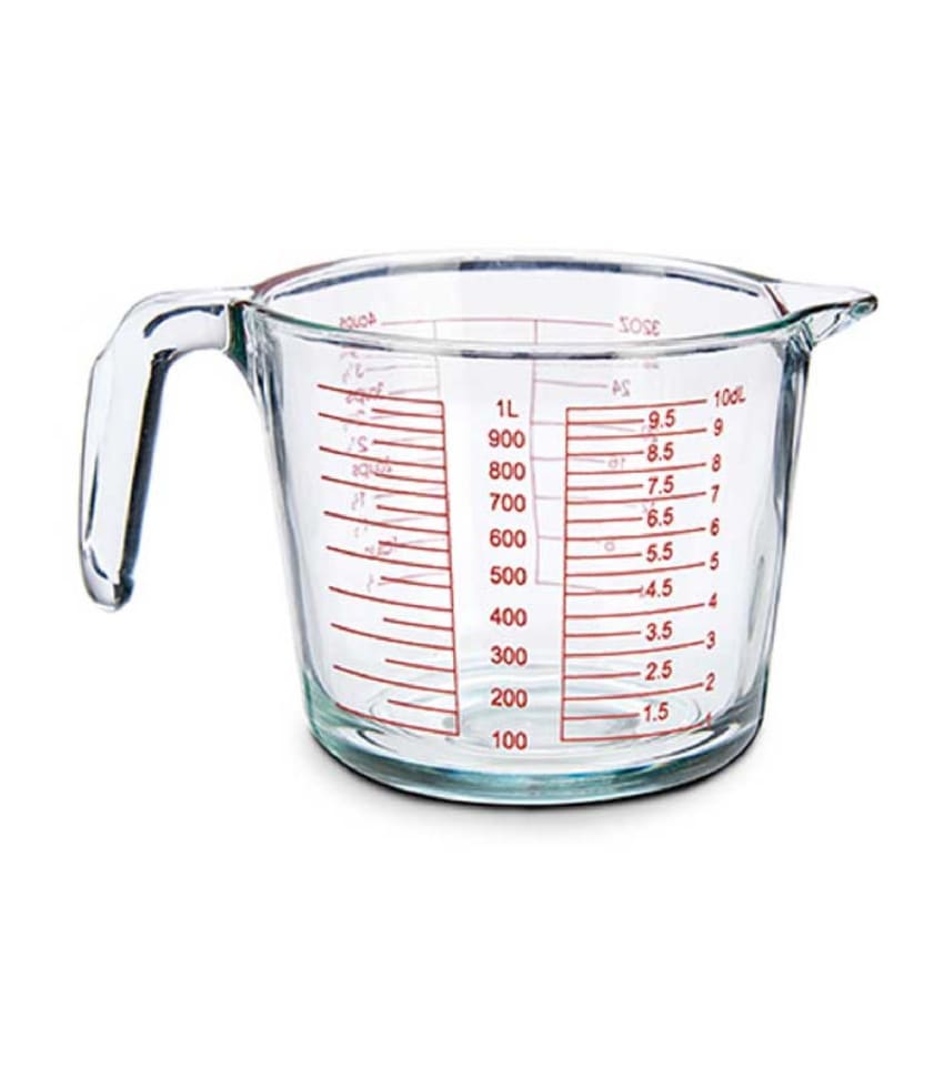 Keeeper Pichet Doseur Massimo 1,5 L – Nordic Grey – Bec Ant Goutte, Base Antidérapante, Échelles US/Impériales – Fabriqué En Europe