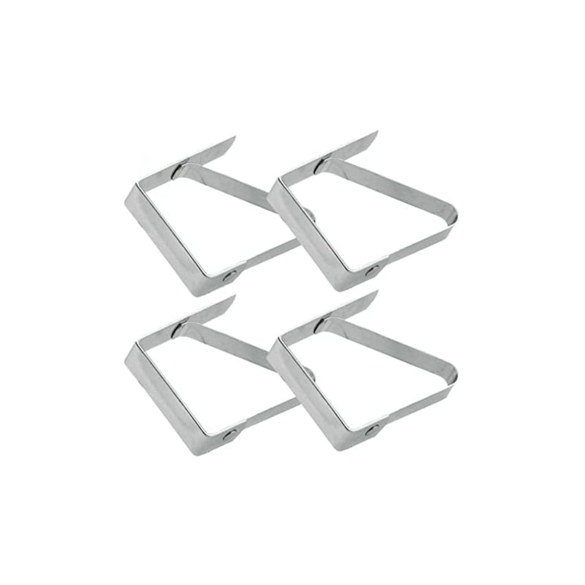 Lot De 4 Pinces Pour Nappe Forme Fleurs