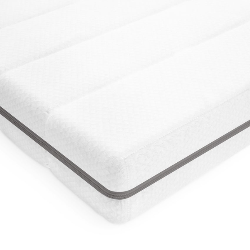 Surmatelas Confort Et Fermeté - 140x190 Cm - Mousse à Mémoire De Forme - Housse Lavable - Double - Certifié Oeko-TEX