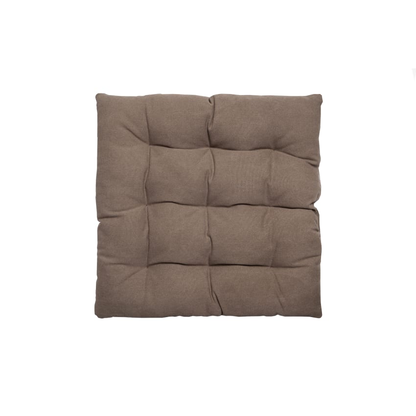 Cuscino Da Pavimento Rotondo Etnico DK Homewares – 55 Cm – Fodera In Cotone Vintage Con Ricami E Patchwork – Colore Marrone Scuro – Fatto A Mano In India