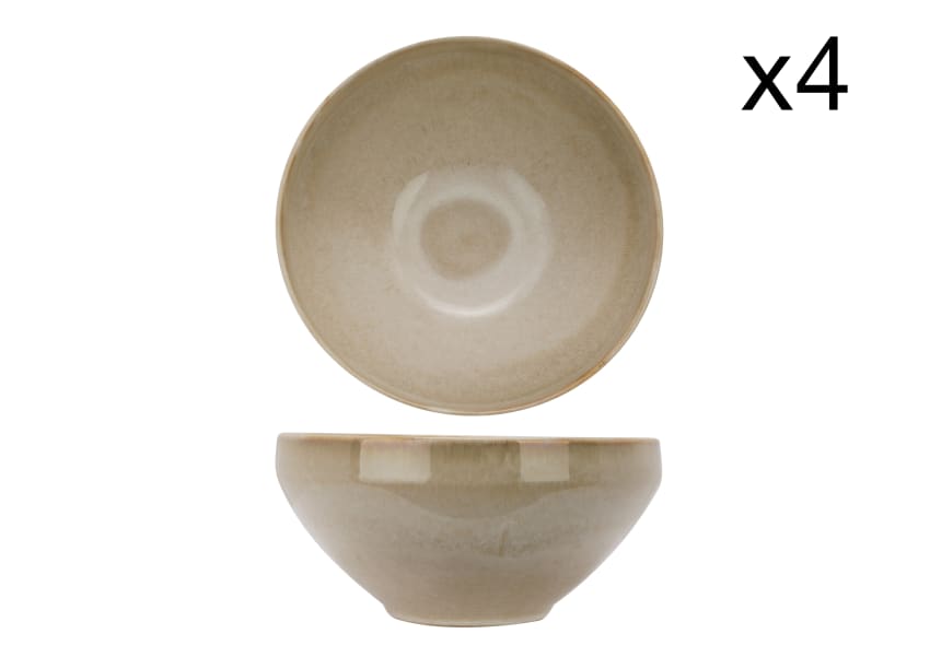 Mini bols en grès Imany 12 cm (Lot de 2) - Maison