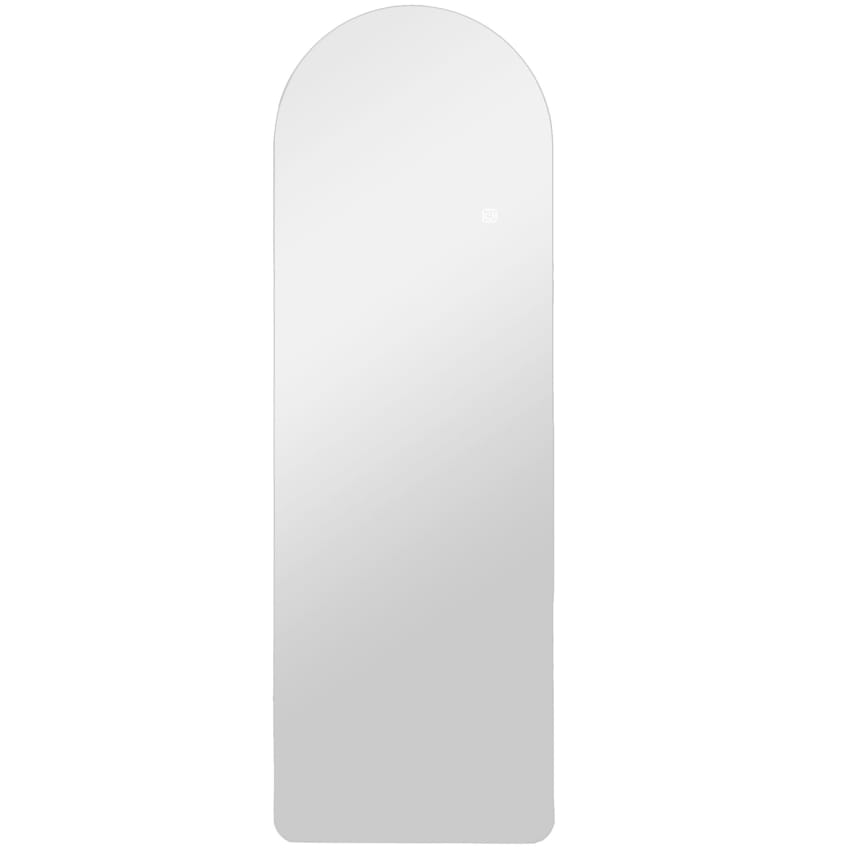 Specchio Da Parete Ad Arco 180x81 Cm – Cornice In Ferro, Design Retrò Per Ingresso E Soggiorno