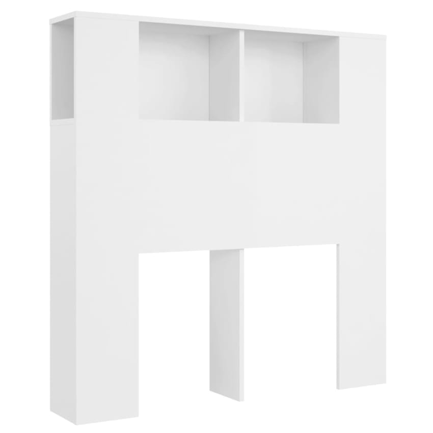Armoire De Tête De Lit Chêne Fumé - 160x19x103,5 Cm - Neuf - EAN 8720286968765