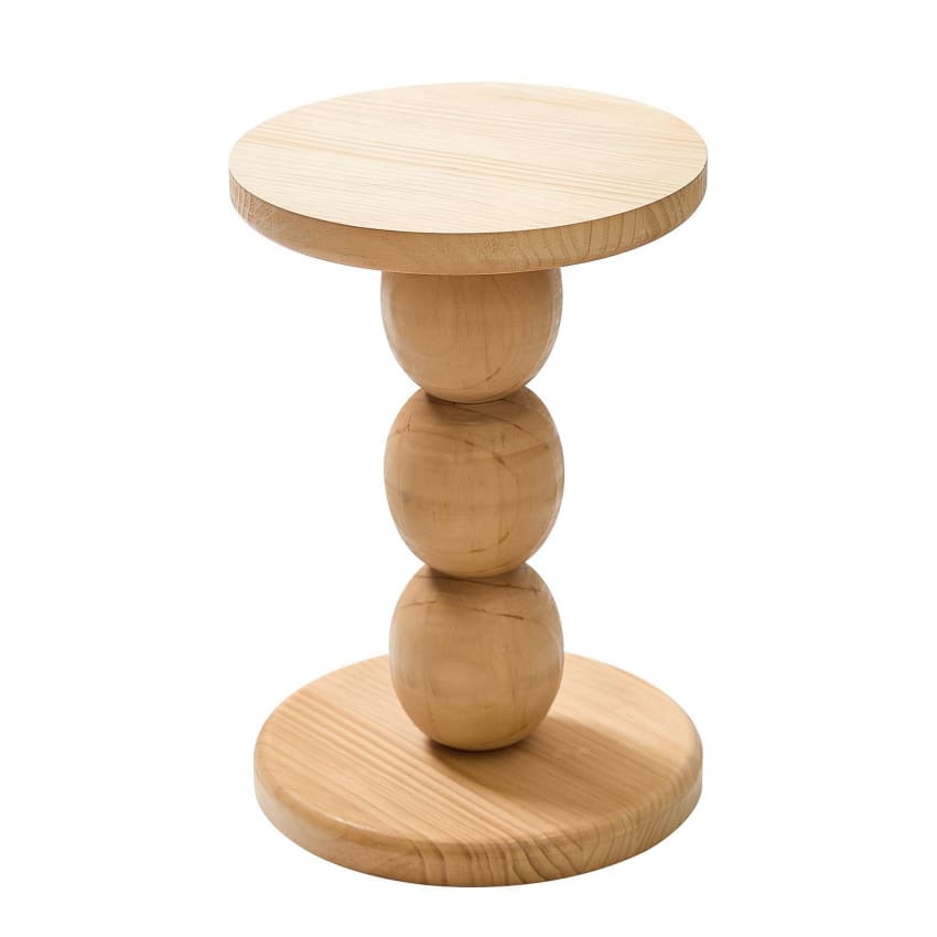 Table d'Appoint Art Déco Avec Tiroir, Laque Noire Et Chrome