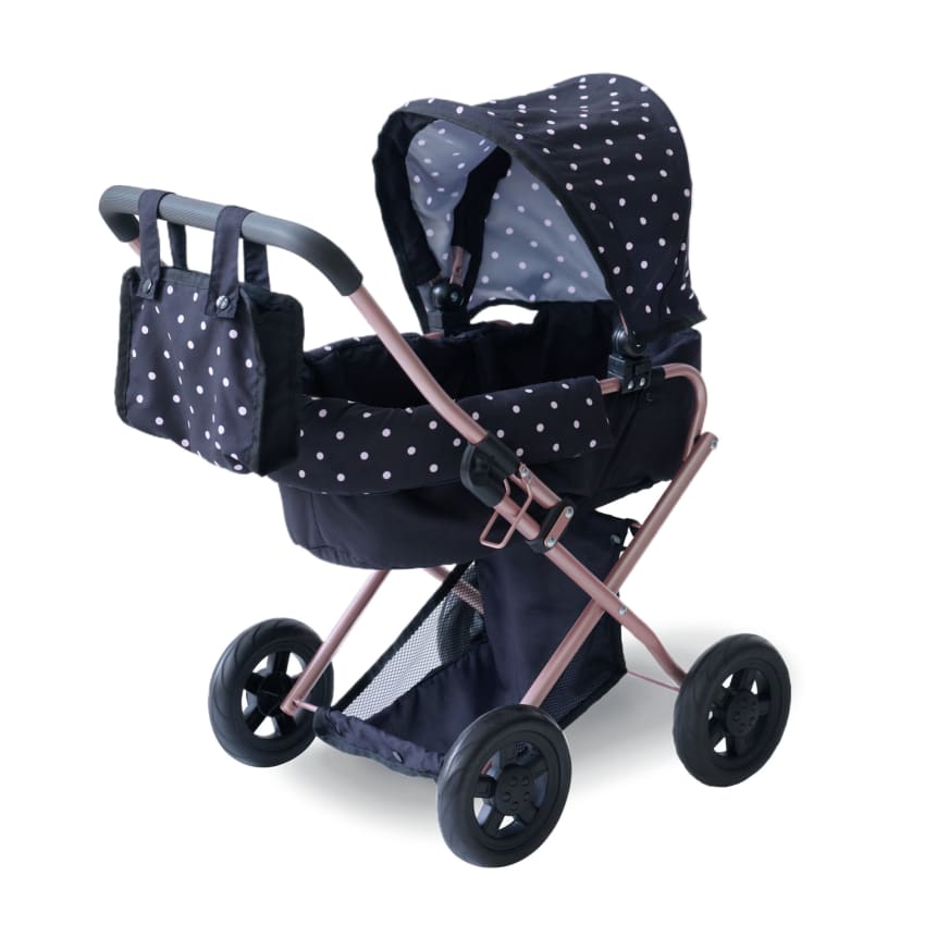 Puppenwagen 2-in-1 Klassiker, Schwarz, 64cm | Maisons du Monde