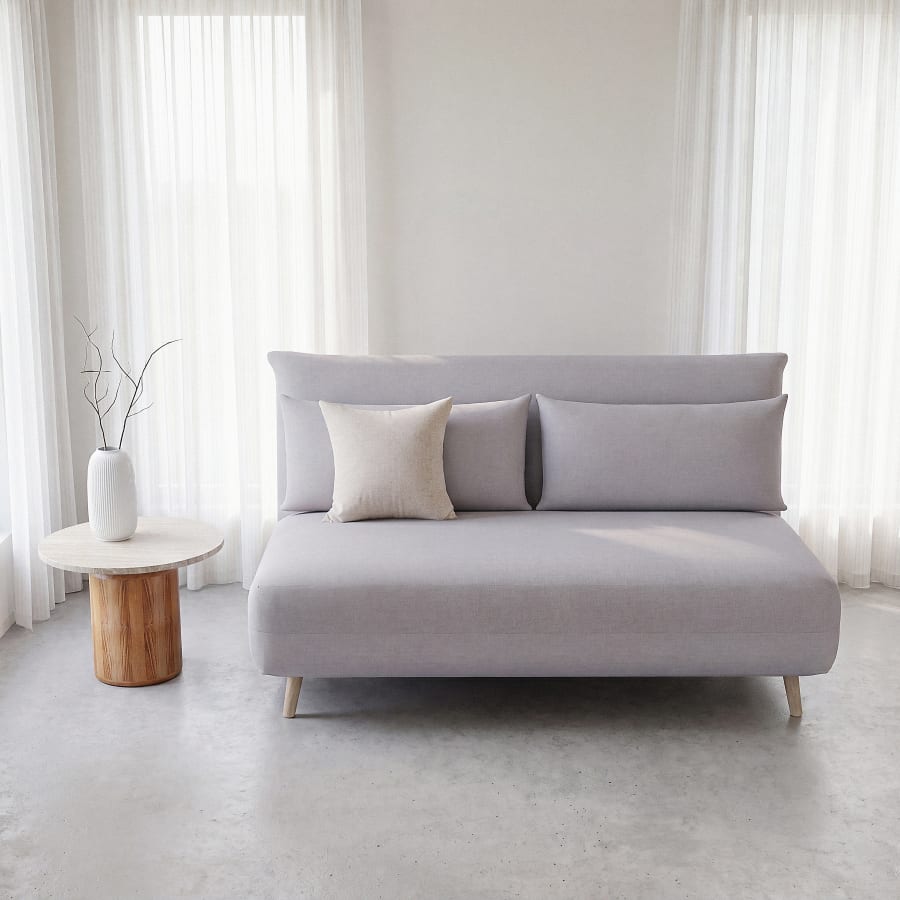 Canapé Nio Maisons du Monde, coloris clic-clac beige