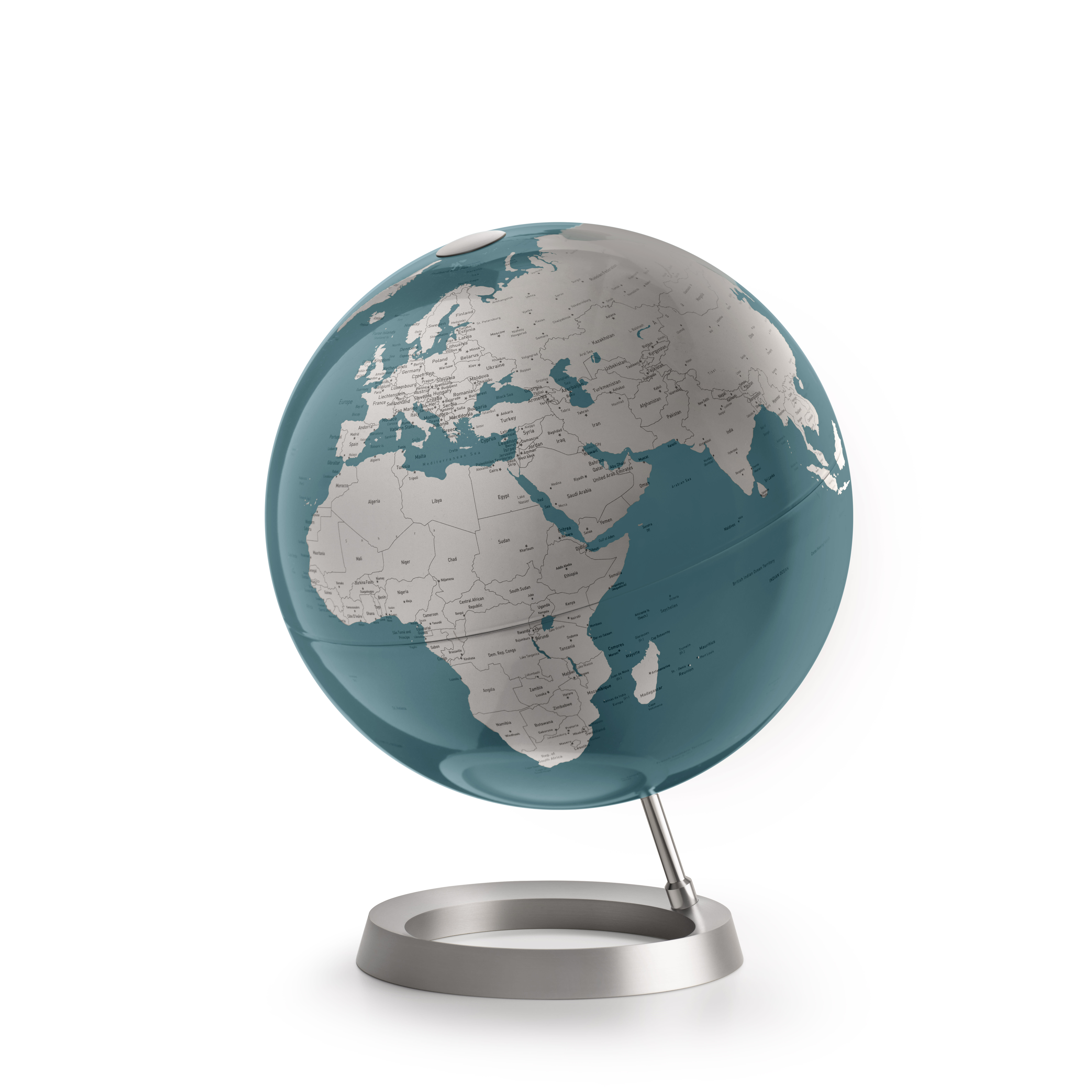 Globes Globe anglais haute définition for les lycéens du collège, pouvant  être alimenté par une petite lampe de table Globe terrestre (Color : A