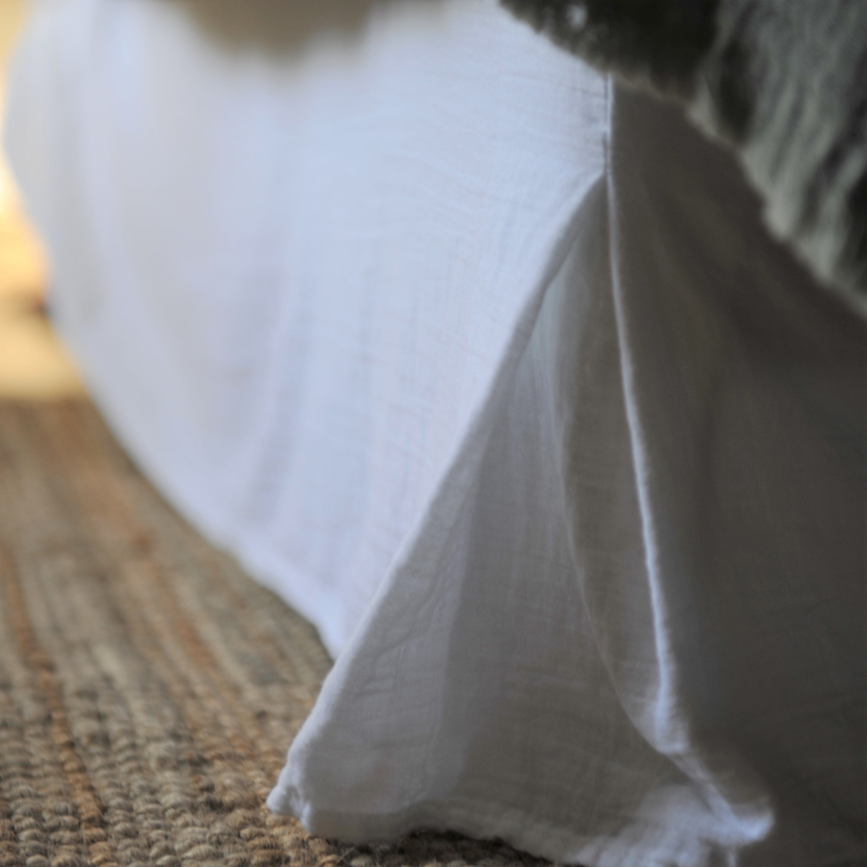 Cubre canape liso algodón. Cubresomier 135x190/200 cm beige CUBRECANAPE