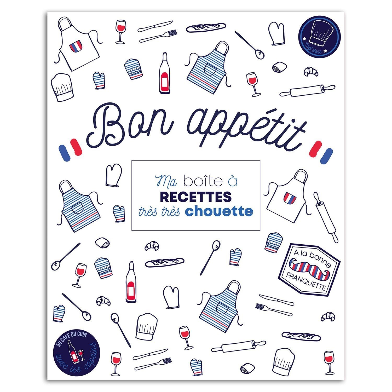 Kit carnet de recettes - Papeterie Michel