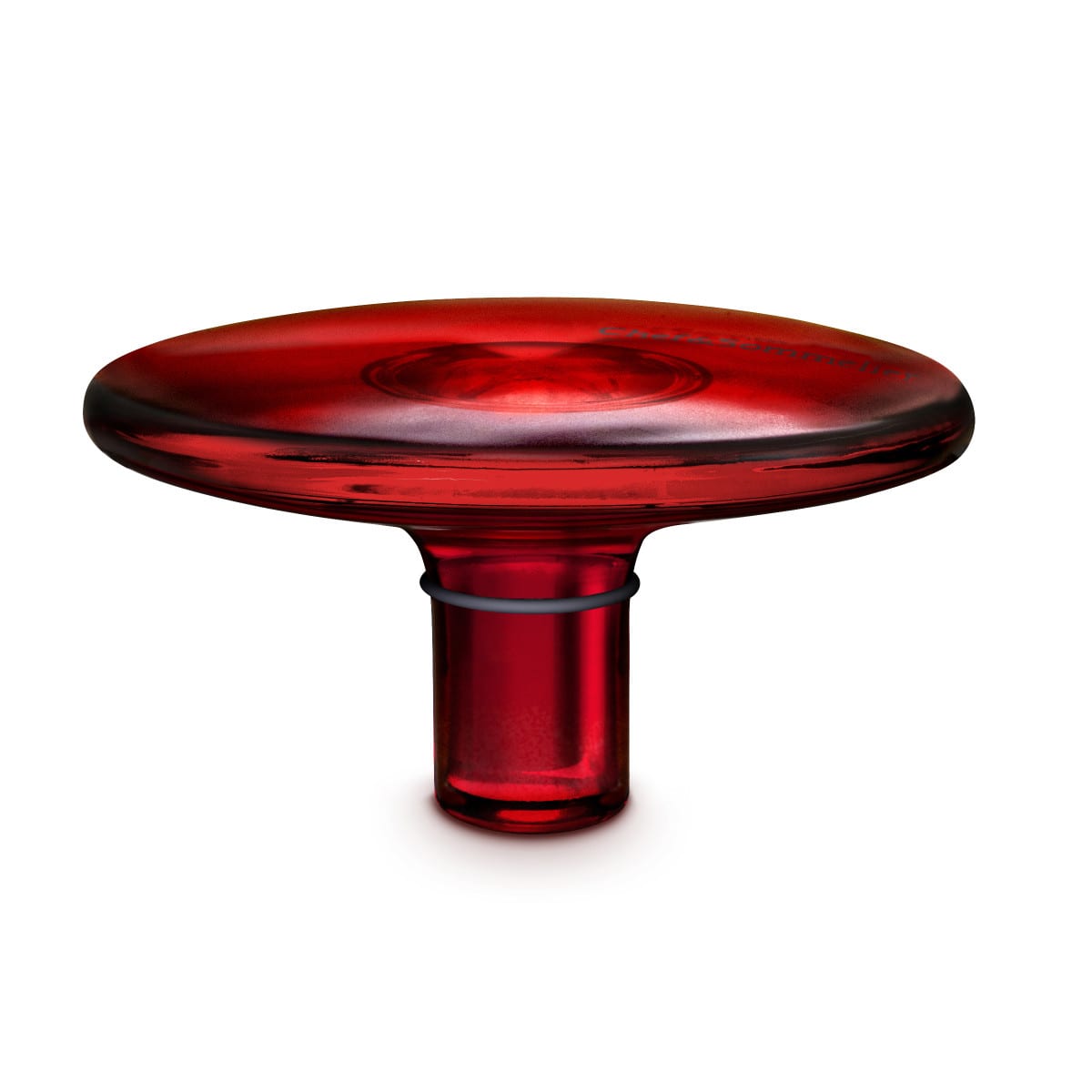 VINTERFINT Bouteille avec bouchon, verre rouge, 0.5 l (17 oz
